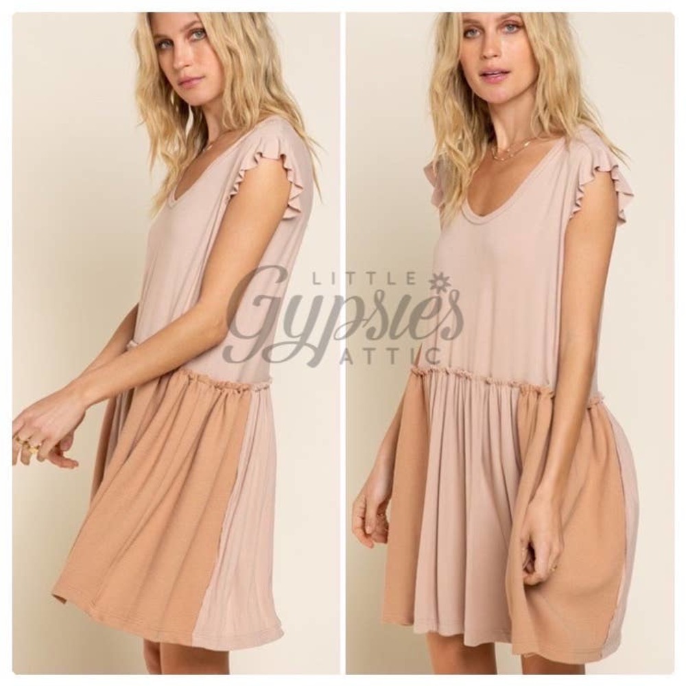 POL Caramel Star Swing Dress - Picture 6 of 12